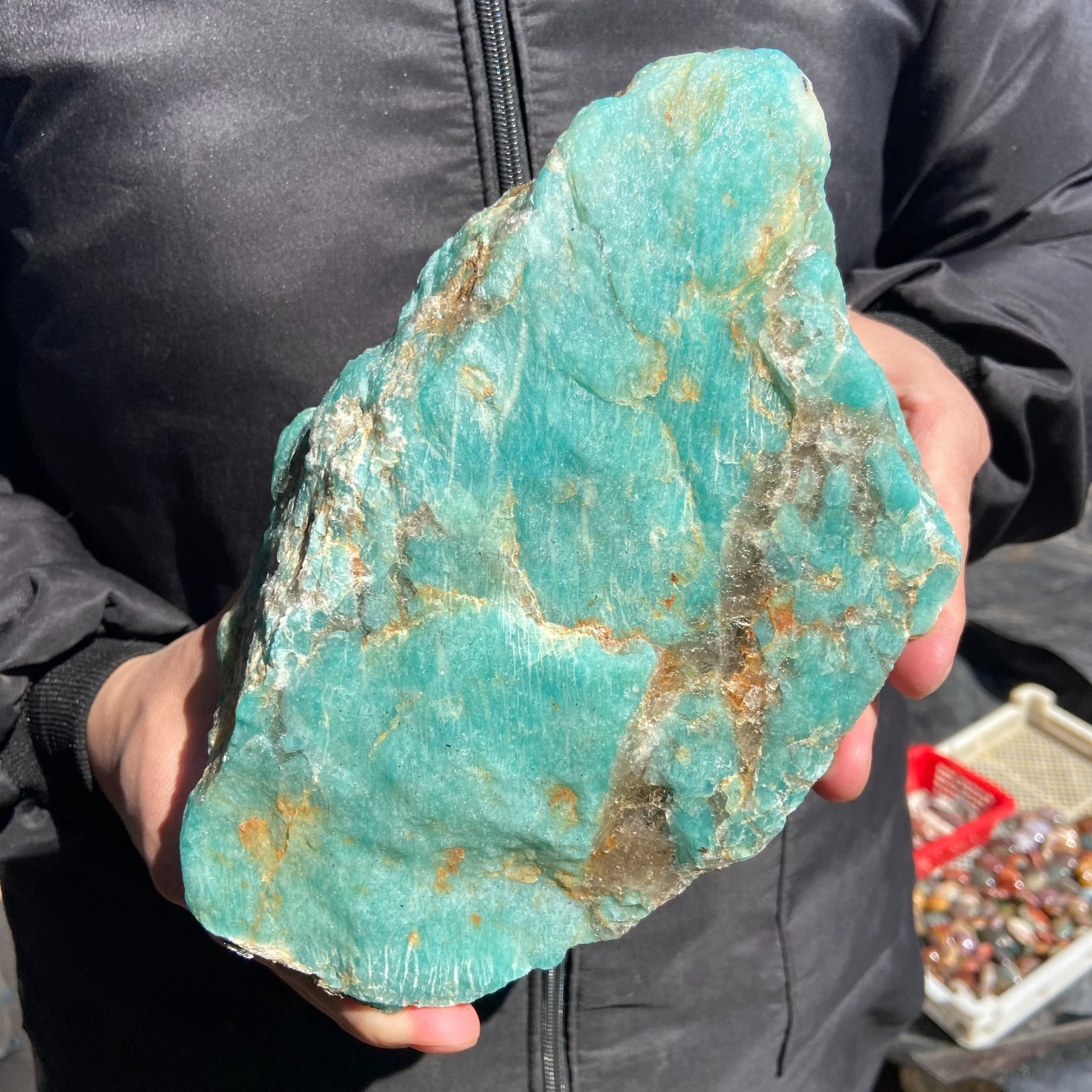2.58kg Wholesale High Quality Natural Raw Green Aventurine Rough Crystal Mineral