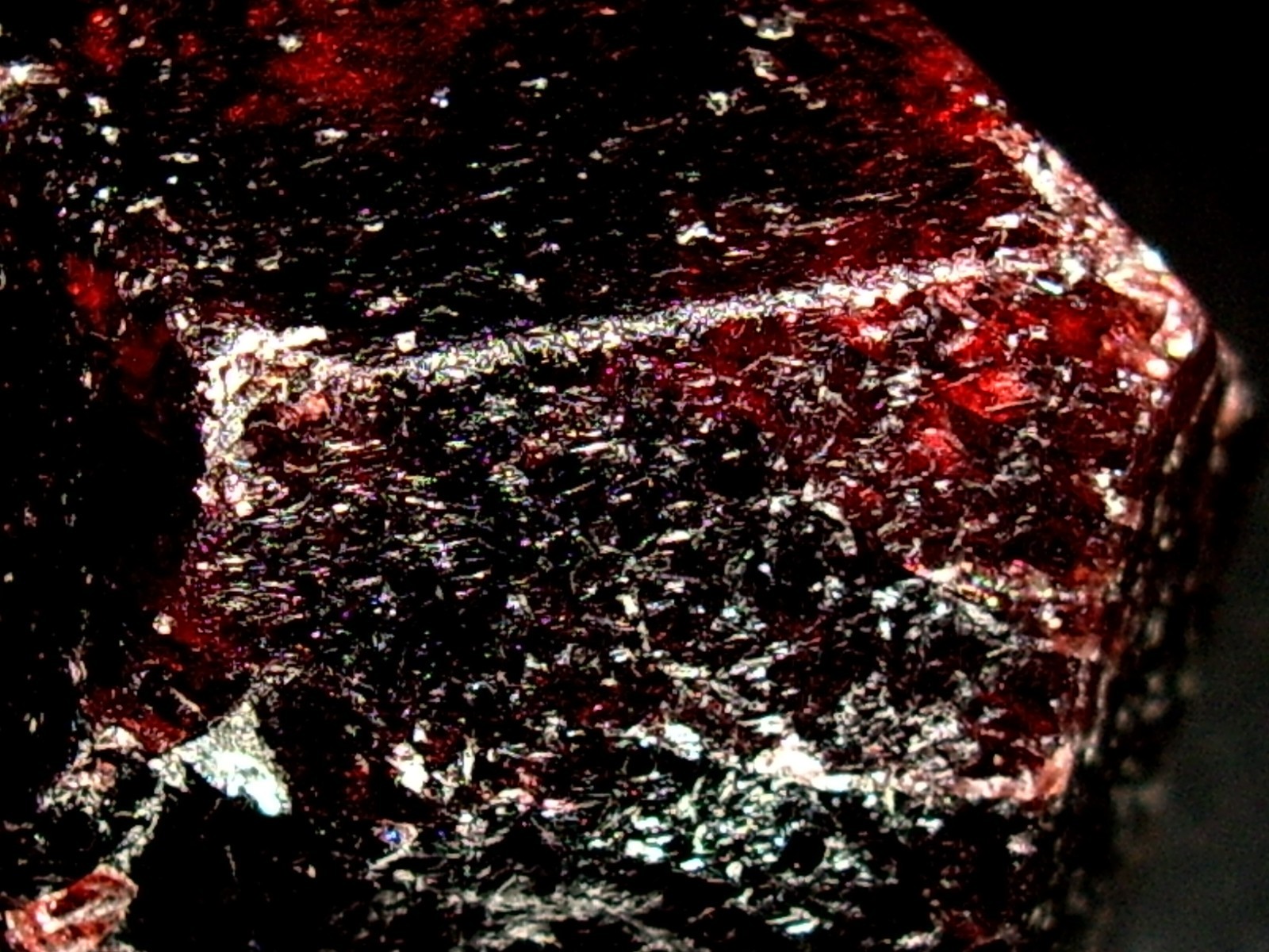 Deep Red Medium Large Almandine Garnet Crystal 29.2g