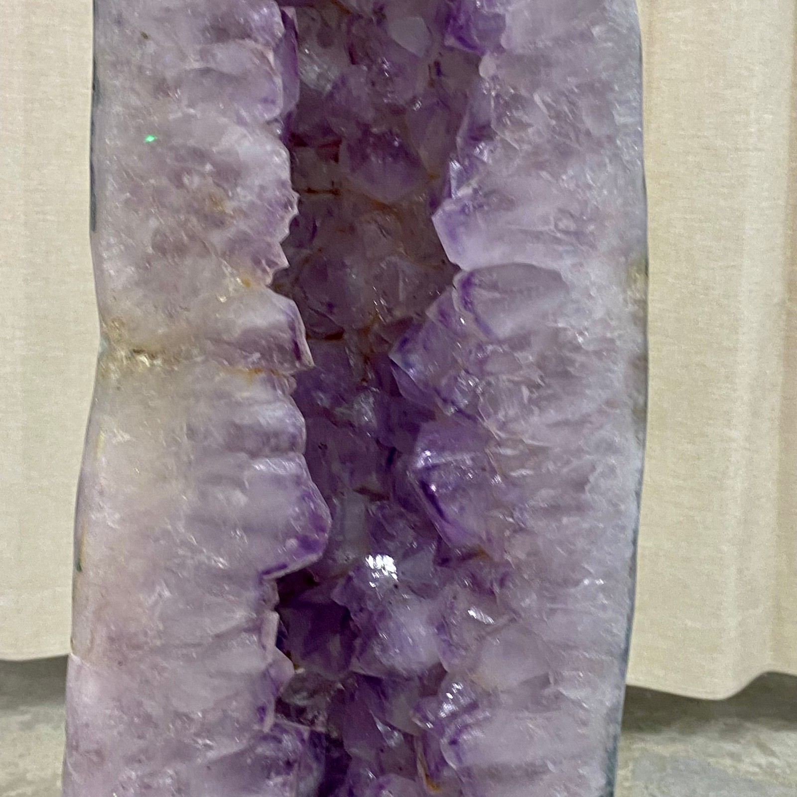 37.45LB Natural agate Amethyst geode quartz cluster crystal Cathedral specimen