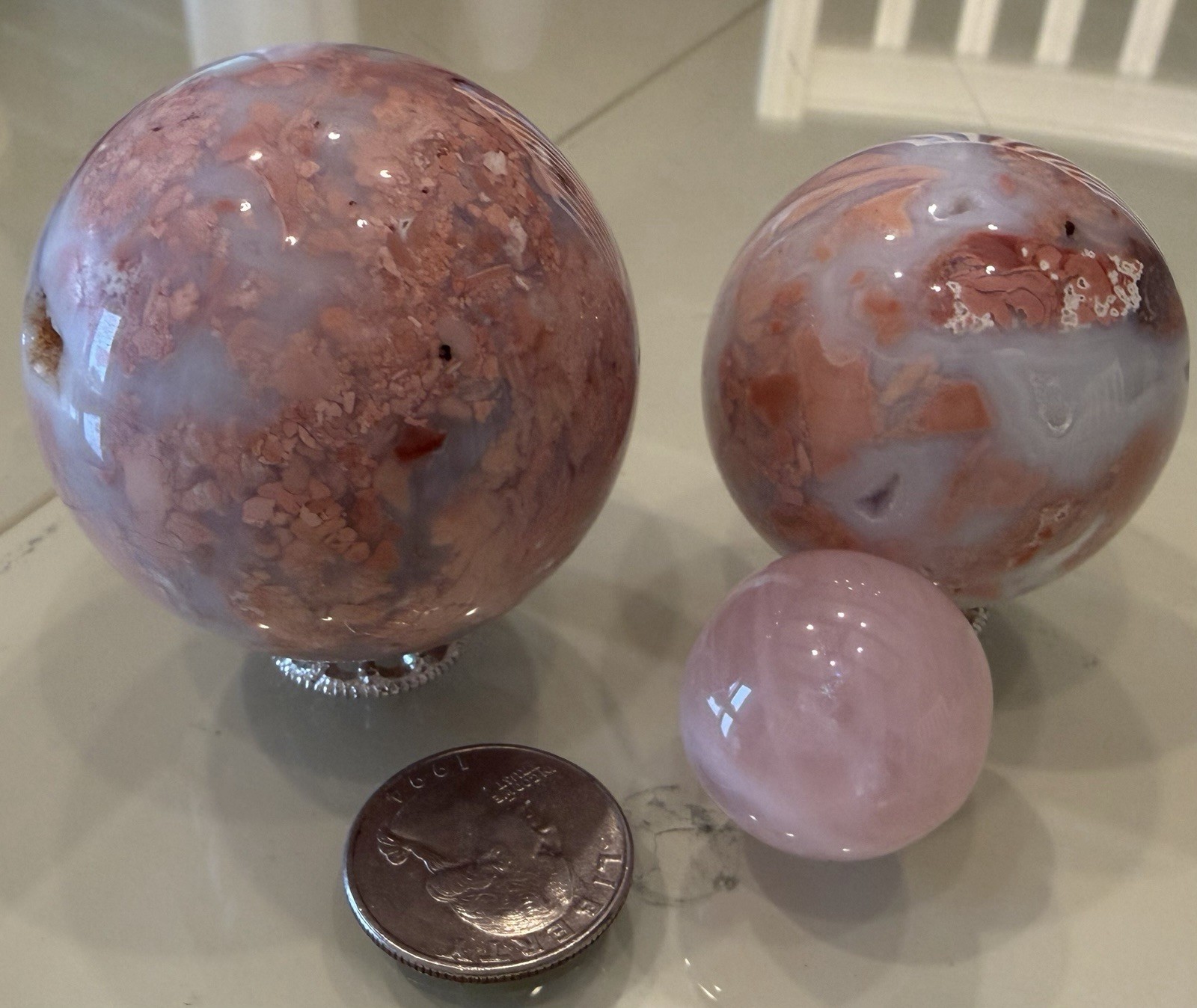 Mixed Lot Of Crystals Minerals