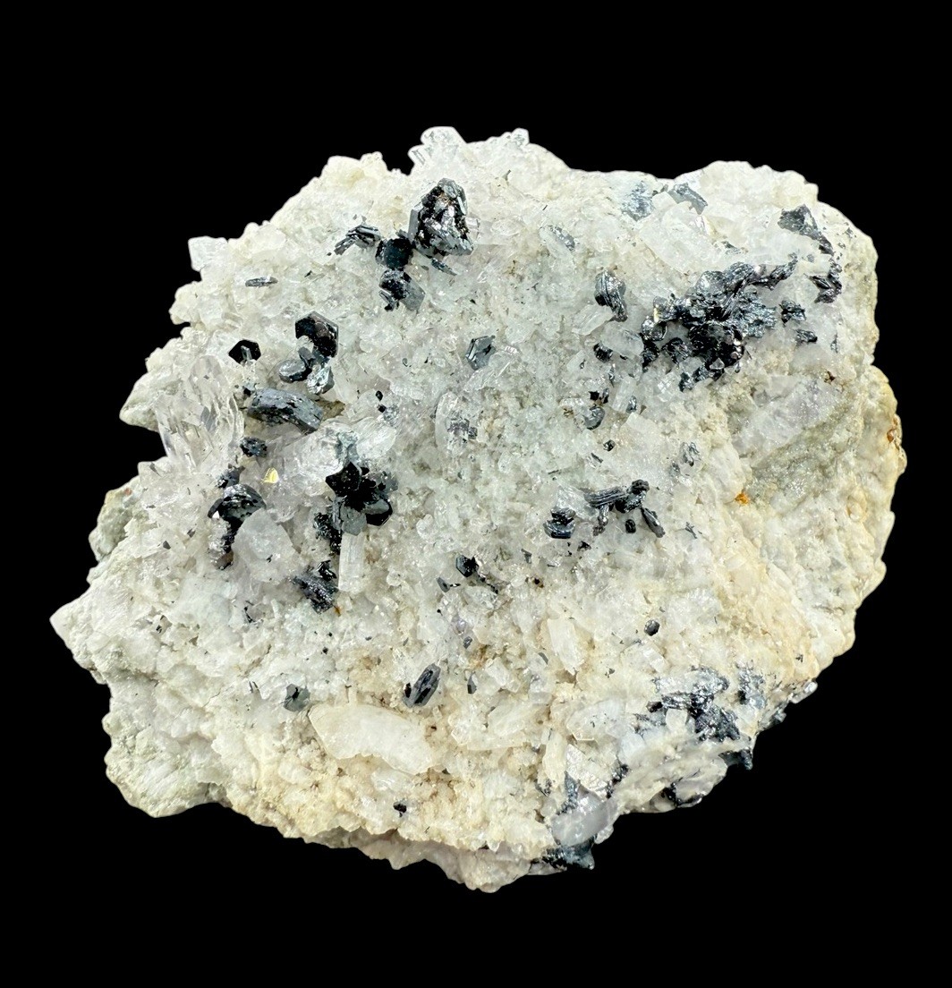 Hematite & Albite & Quartz Xls : St. Christophe En-Oisans . Isere , France 🇫🇷