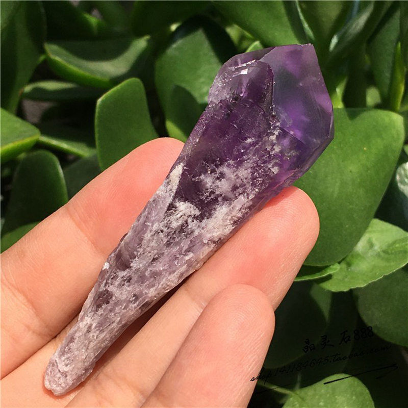 Natural Brazilain Amethyst Specimen Quartz Crystal Cluster Geode Healing 1PC