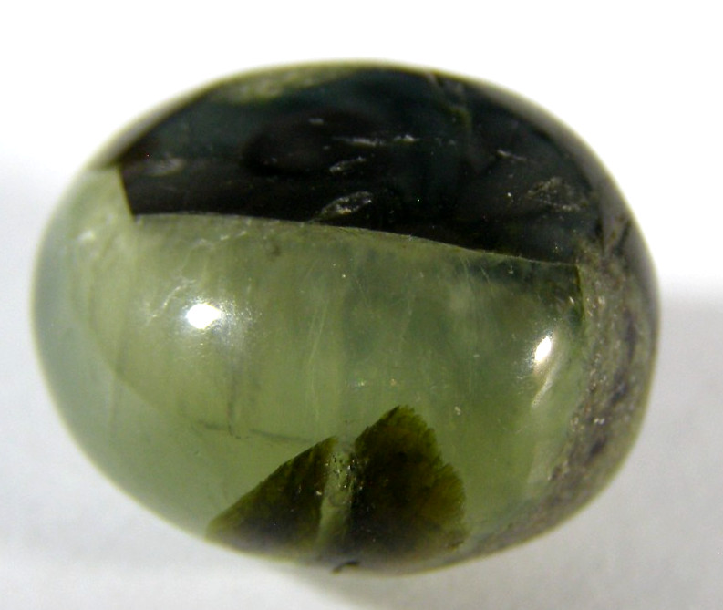 PREHNITE WITH EPIDOTE TUMBLESTONE 1.5 x 1.4 cms 5.36 gms #8