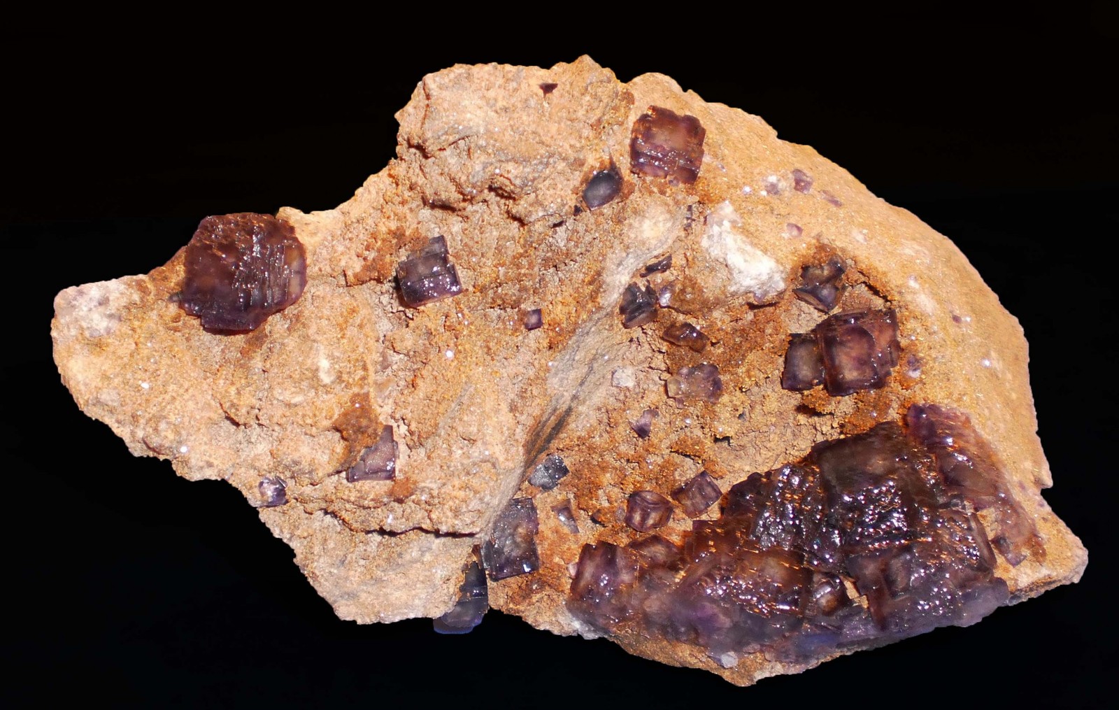 Fluorite from rancennes France Mineral