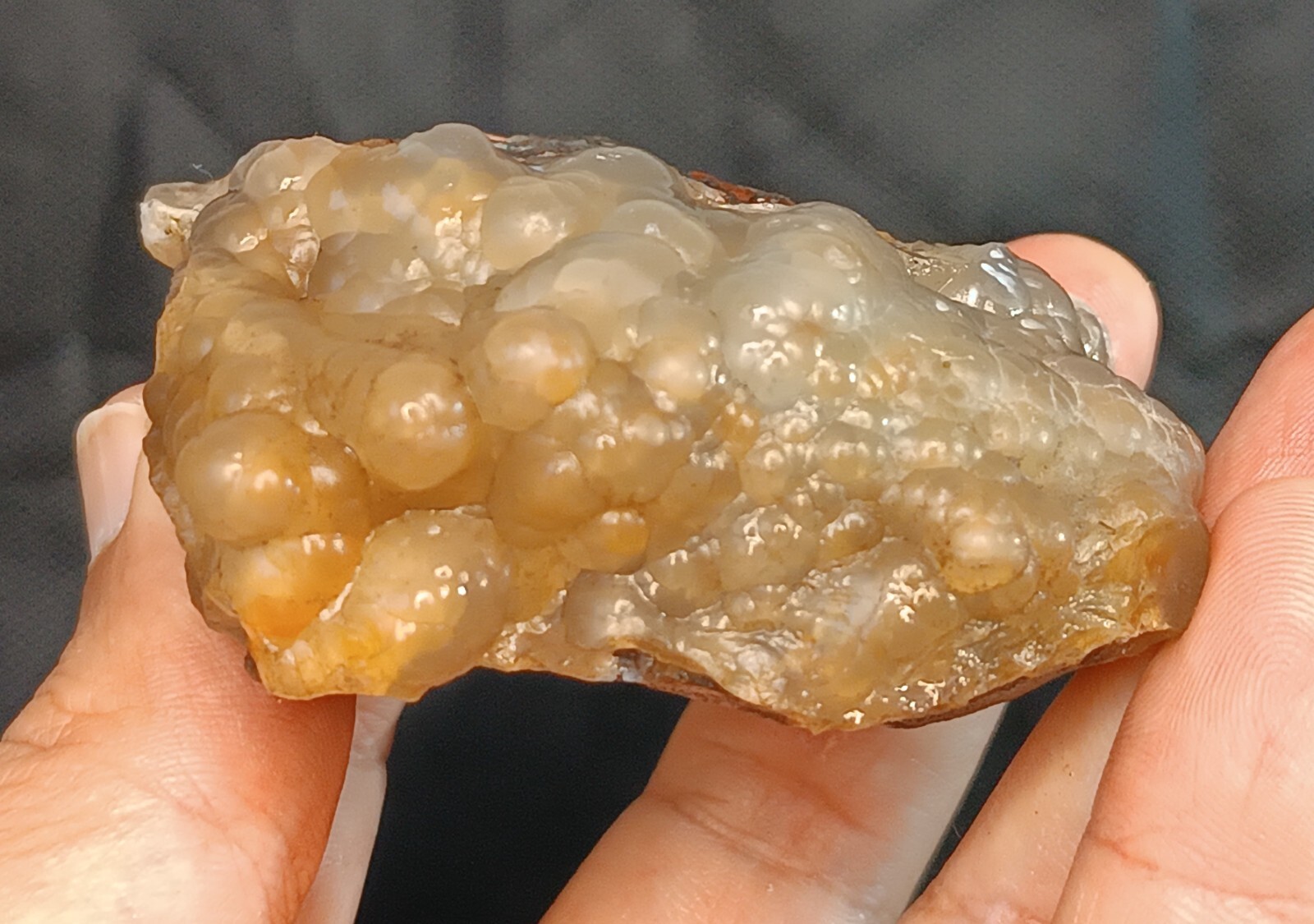 150g/0.33lb turkish grape bodrial agate stone rough, customs duty included