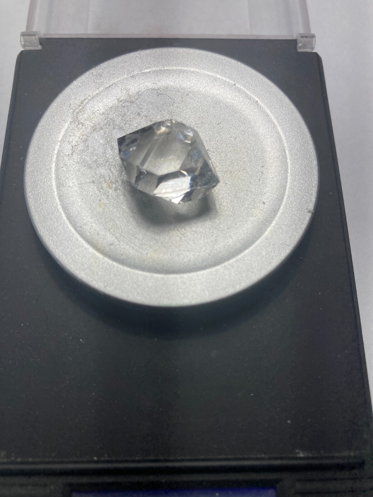Herkimer NY AA + Diamond NEW TREASURE BOX 18mm x 15mm, 15.38ct sec A2