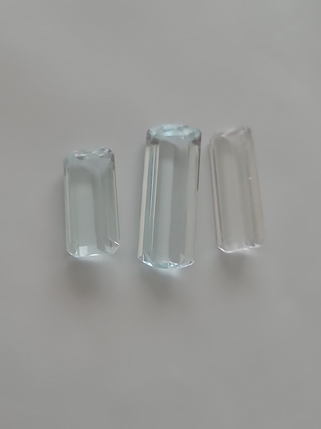 Beautiful Natural Color Aquamarine Mix Cut From Skardu Pakistan (Single Peice)