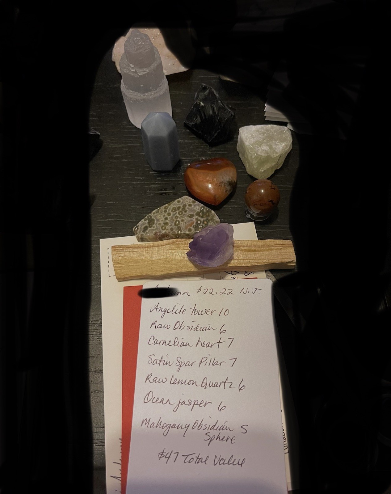 Crystal Mystery Box Intuitively Chosen Curated Crystal Gift Set