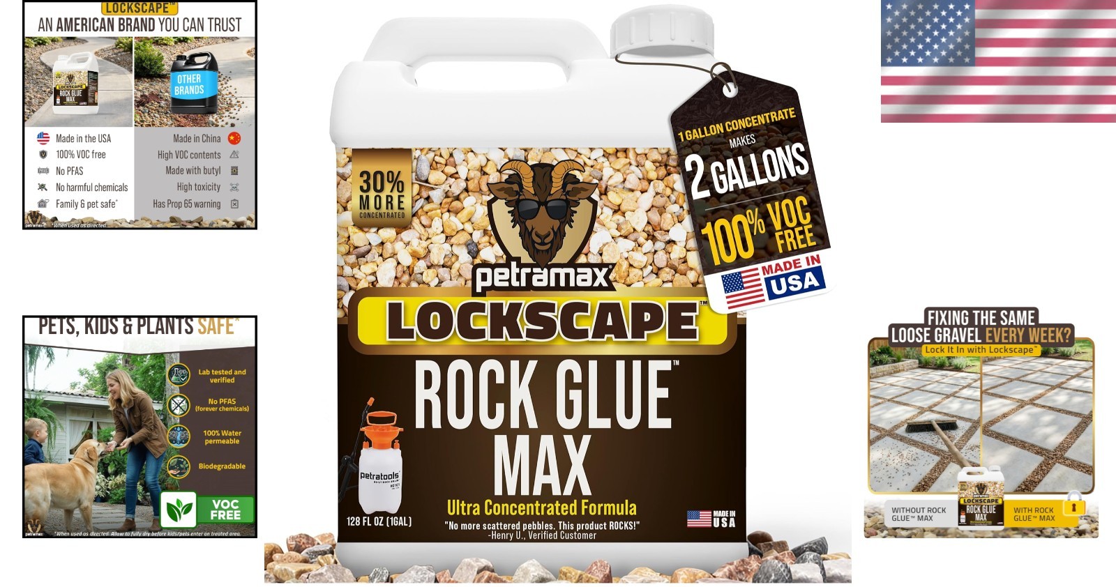 Professional Landscape Adhesive – Pet Friendly & Fast-Drying