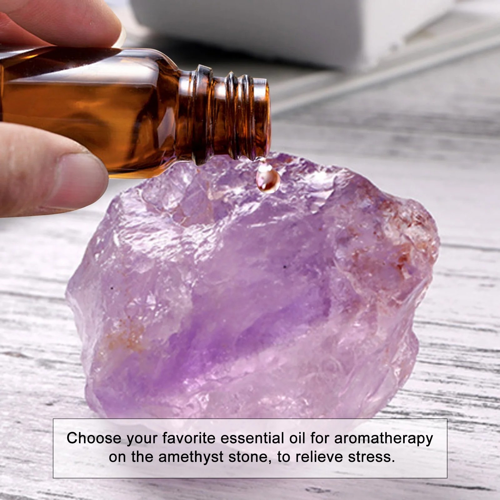 Natural Raw Purple Crystals 3-4 CM 1-2 Inches 4 pcs