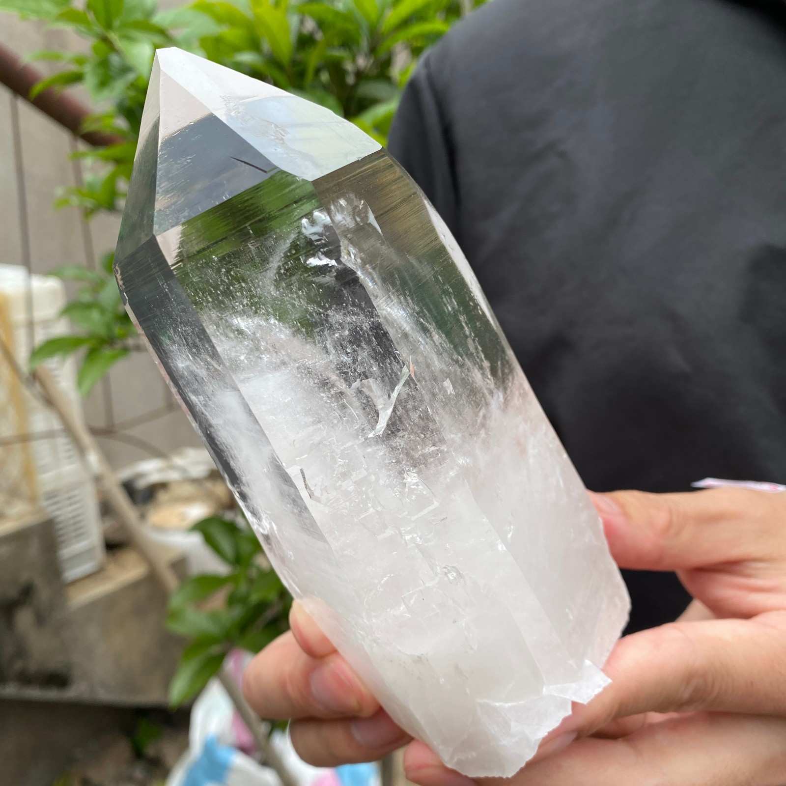 2.3lb Raw Natural Clear White Quartz Crystal Rough Healing Specimen