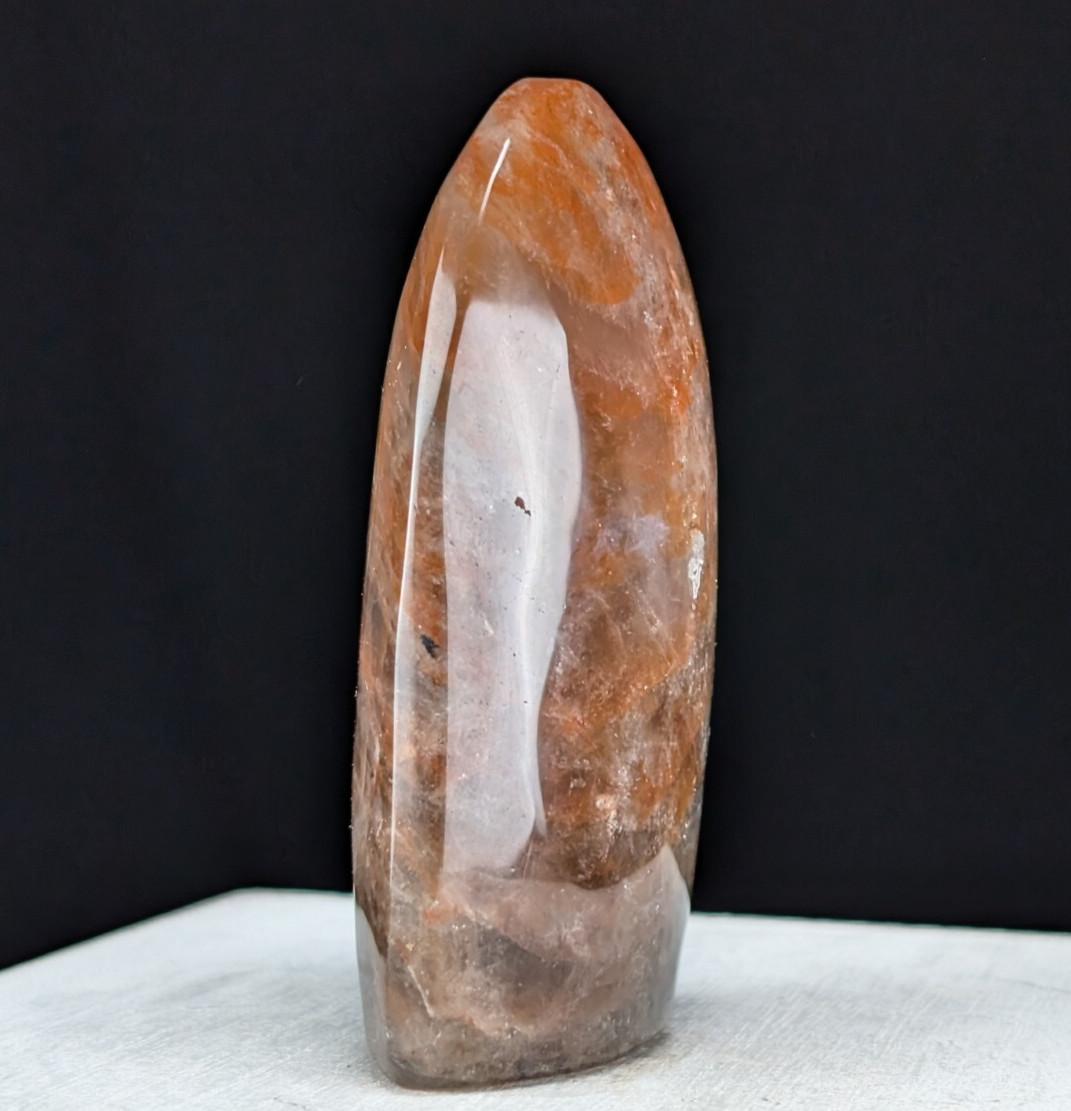 Red Fire Quartz Freeform Ornament Crystal Chakra Gemstone Free Form