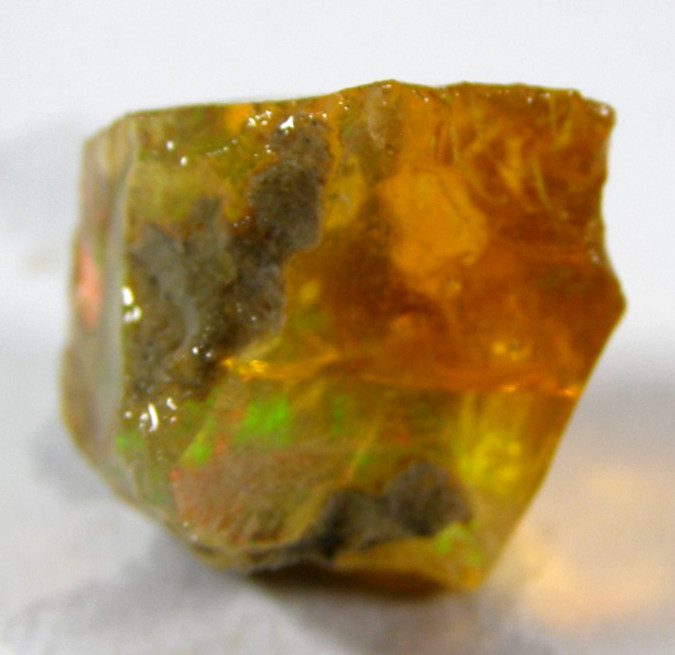 SUPERB COLOUR FLASH NATURAL ETHIOPIAN OPAL PIECE – 1.7 x 1.5 cms 3.73 gms #2