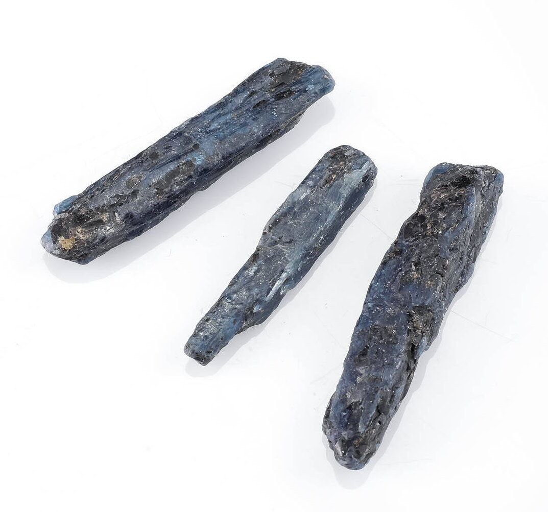 Gemmy Cobalt Blue Raw KYANITE Crystal Blades Gemstones for Jewelry Making, E0789