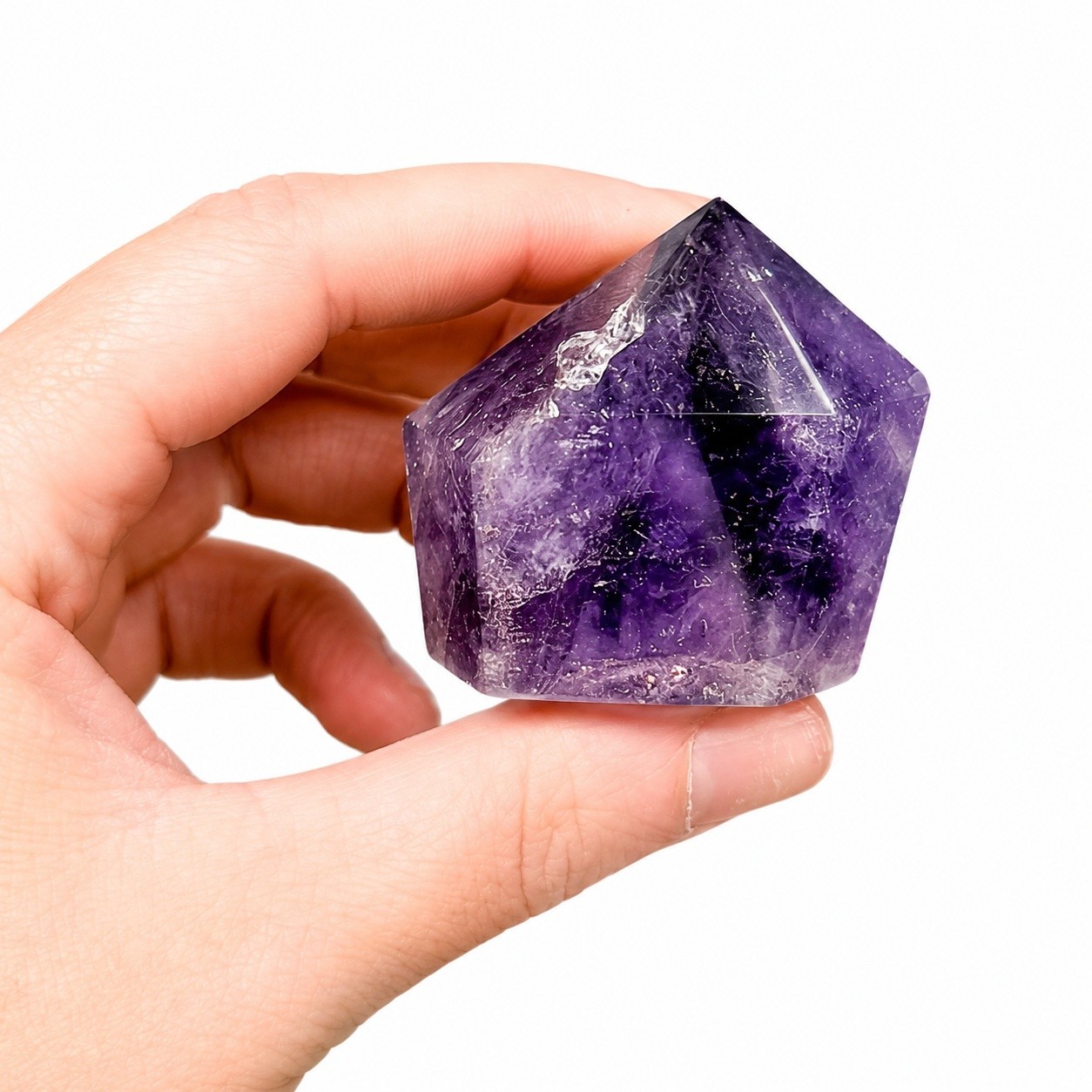 Amethyst Small Crystal Points 3-6.5CM Crystal Natural Stone Purple Healing