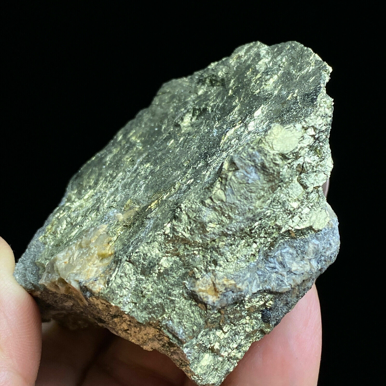 246g Natural Irregular Pyrite Crystal Mineral Specimen From Guizhou, China