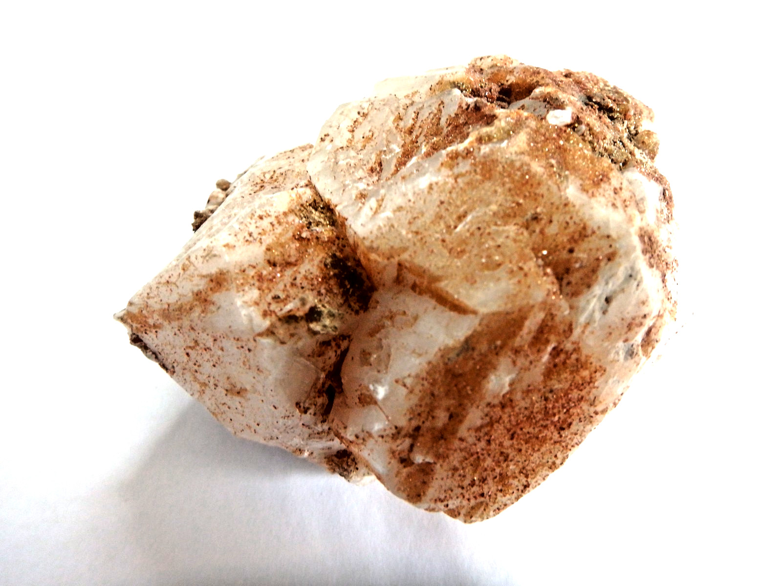 Crystal 🤎 Dolomite & Quartz with Pyrite $36 🤎 340.3 grams