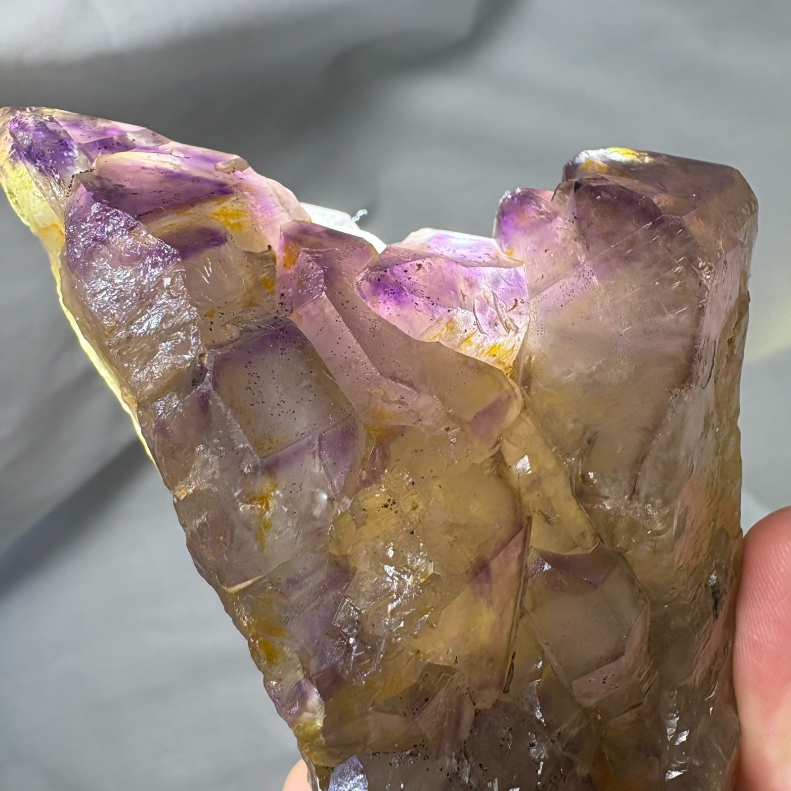 Large Double-Sided Cathedral Amethyst Cluster Crystal Specimen Heal Meditation