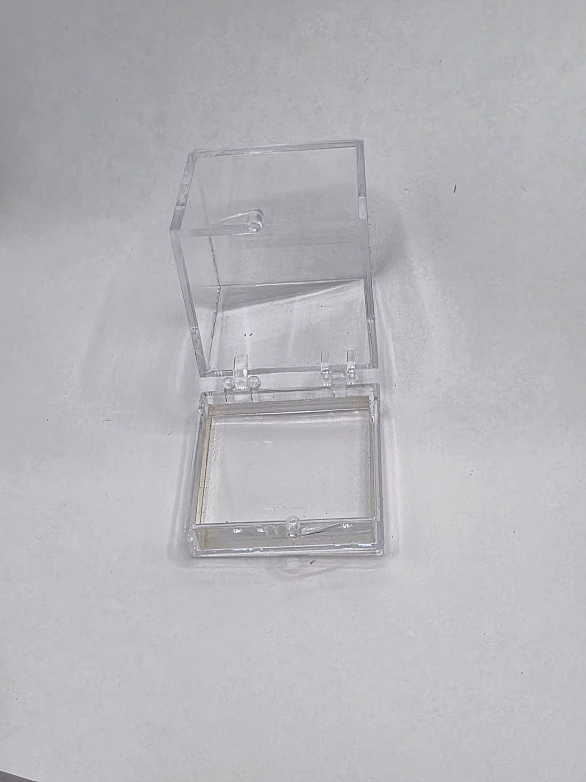 40 Pack Clear Perky Display Boxes Specimen Cases for Minerals New Style With Ins