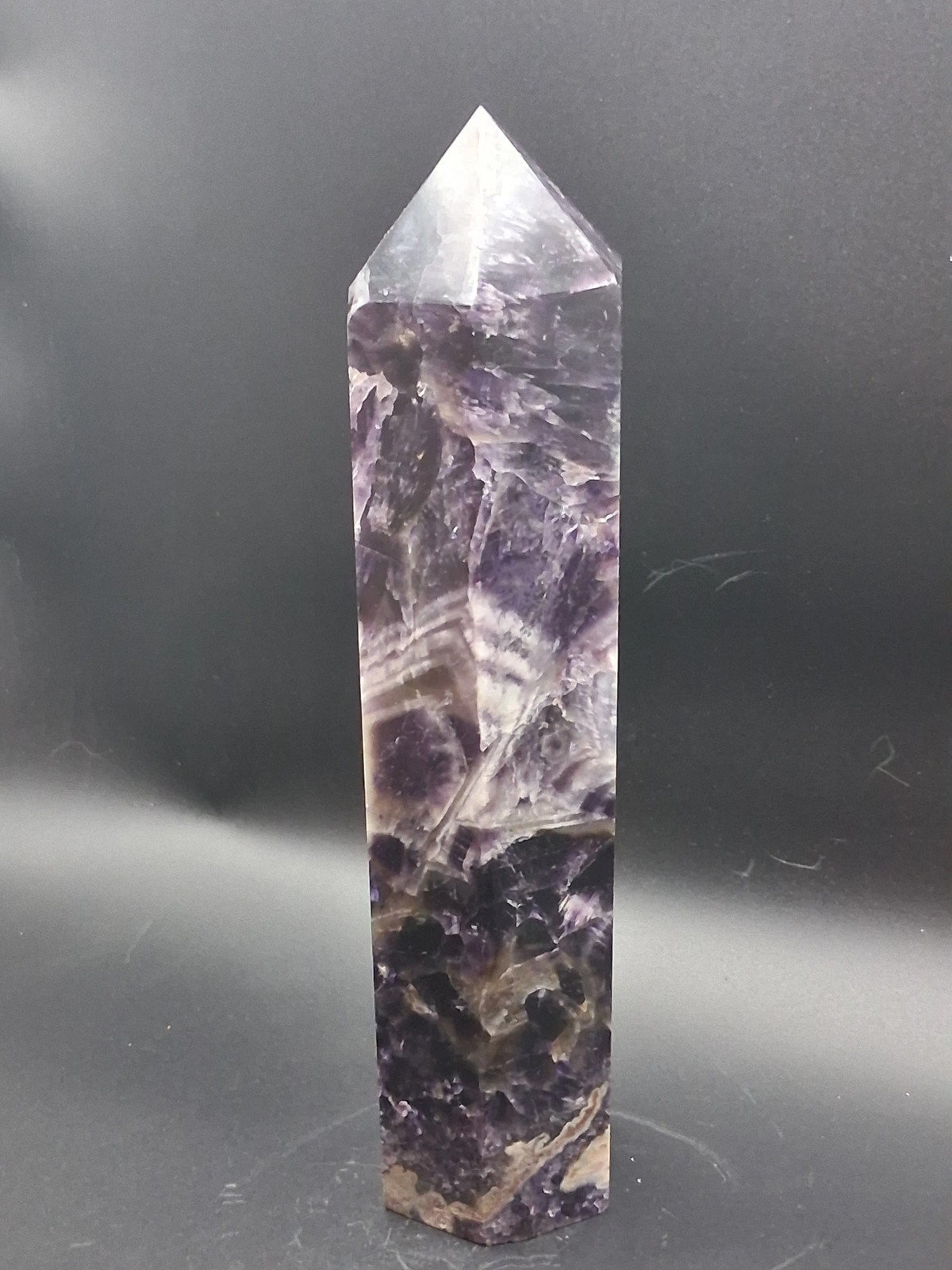 Large dream amethyst tower! 2.2 pounds, 8.5 inches tall!
