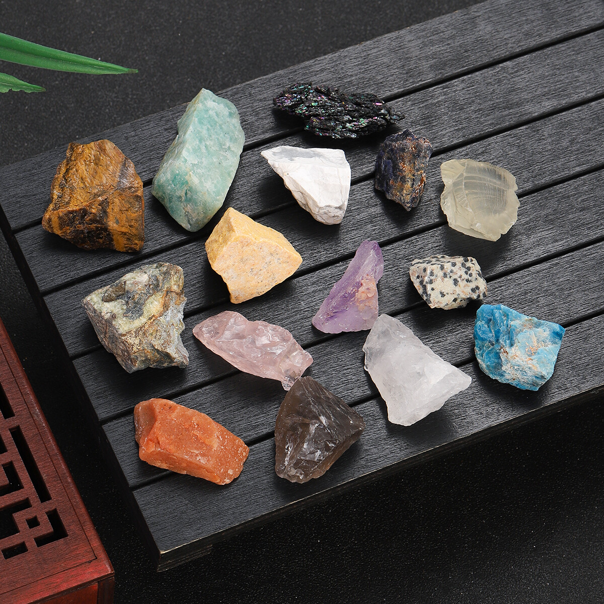 1/2 Lb Lot Natural Crystals Mineral Specimens Mixed Gemstones