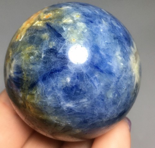 146g NATURAL kyanite sphere QUARTZ CRYSTAL ball stone HEALING