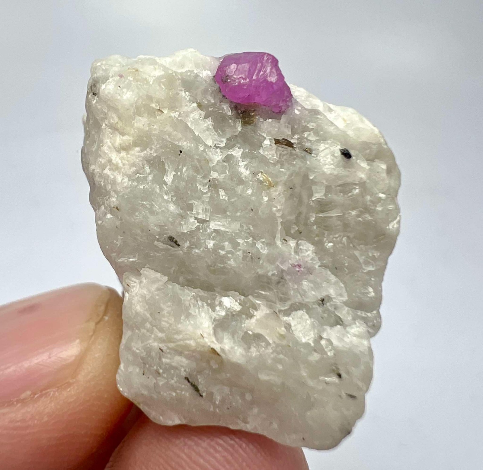 118 Carat Outstanding Ruby Crystal on Matrix from Jegdalek Mining Afghanistan