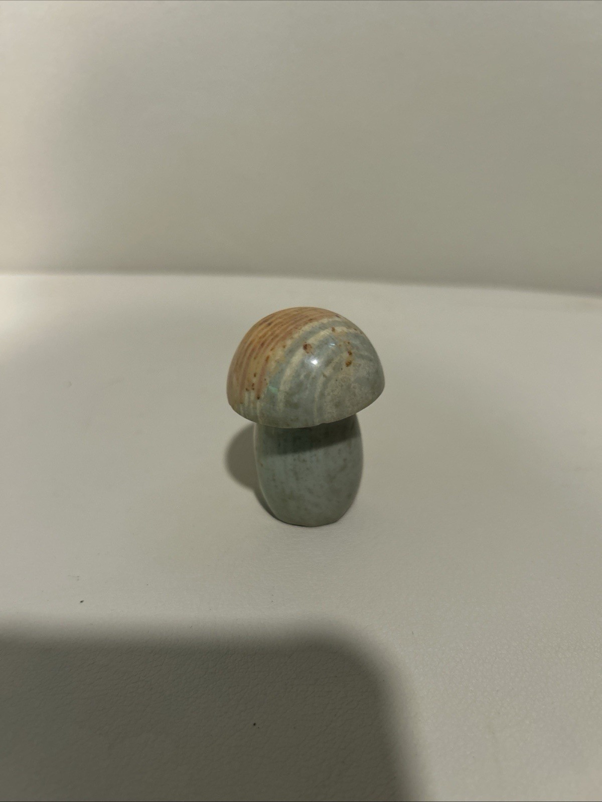 Polychrome Jasper Crystal Mushroom Carving 2” Boho Hippie Healing