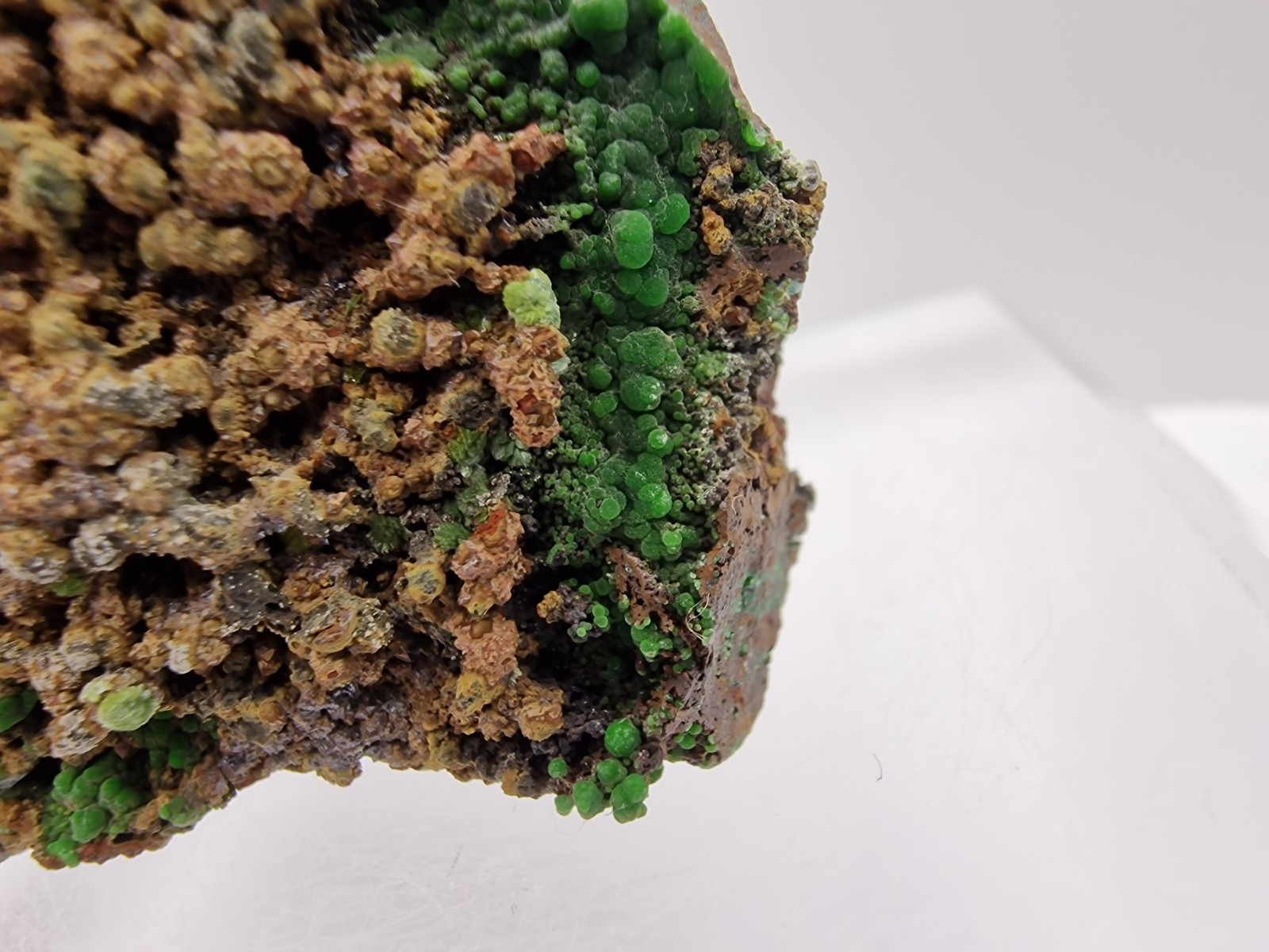 Conichalcite crystals From Lavrion , Greece