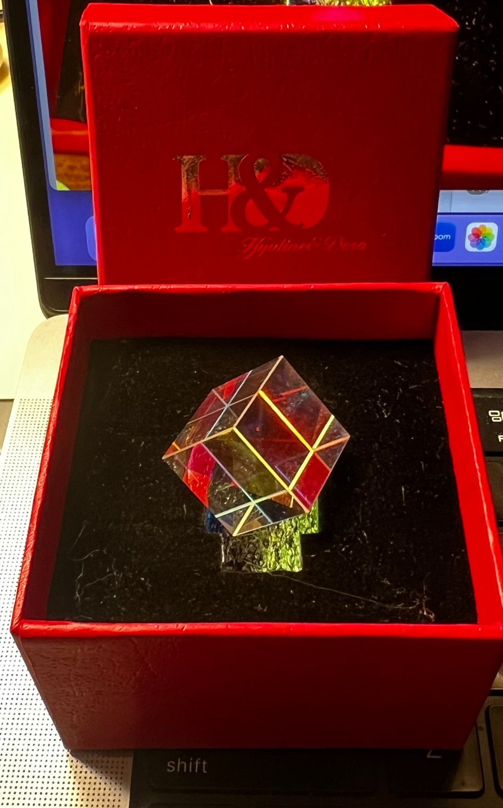 K9 optical glass dichroic prism cube 20MM