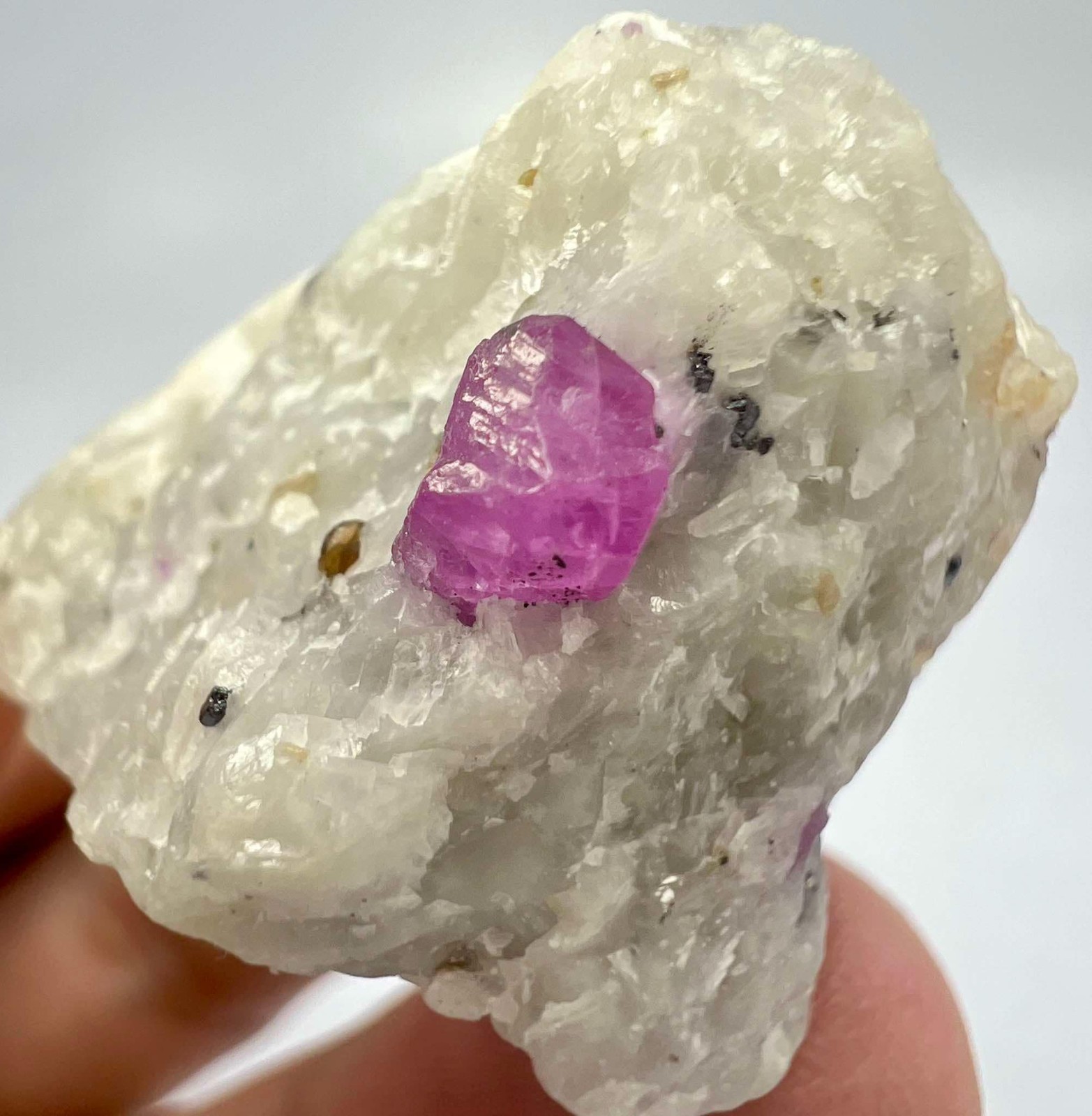 118 Carat Outstanding Ruby Crystal on Matrix from Jegdalek Mining Afghanistan
