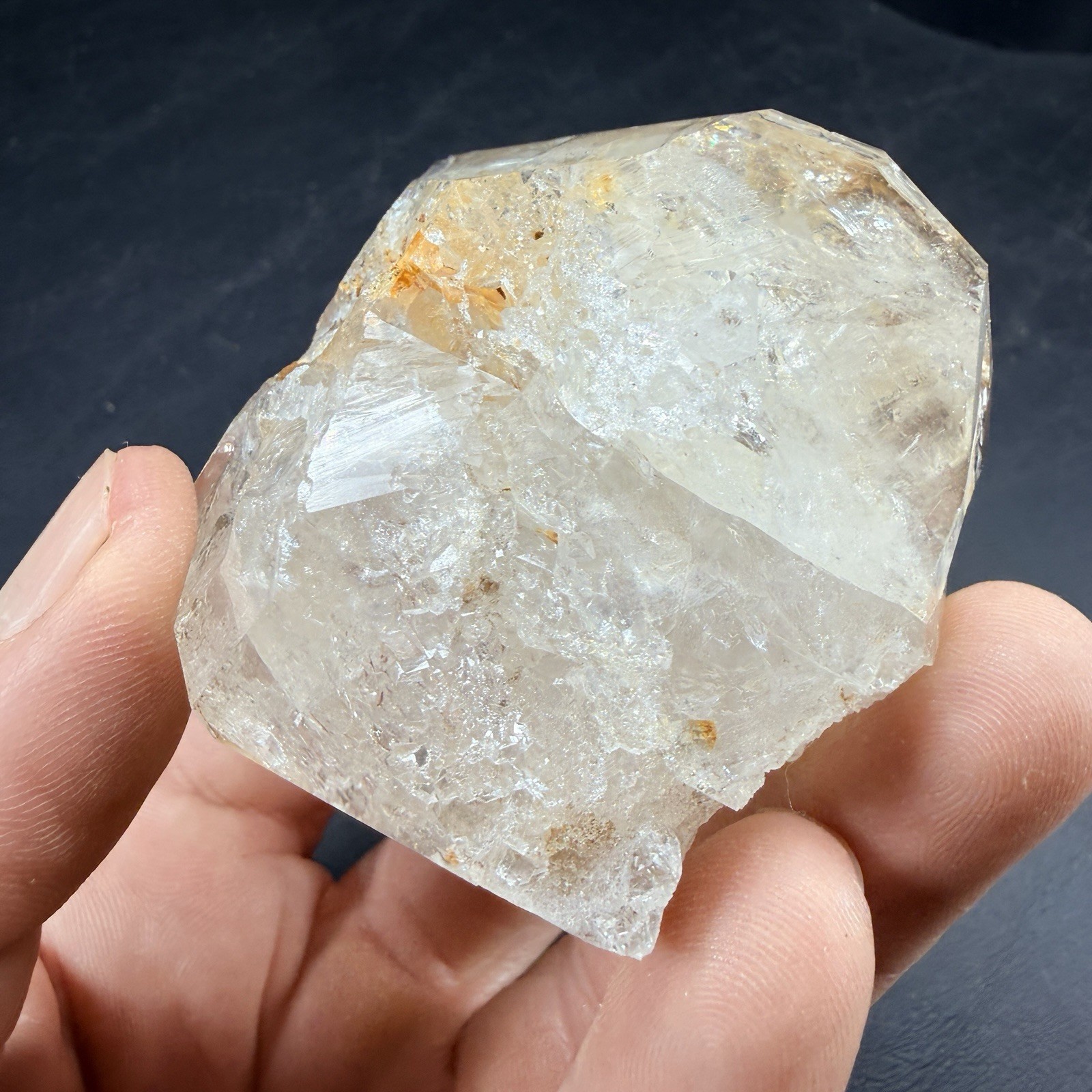 Herkimer Diamond Quartz Crystal Point / New York *VIDEO*
