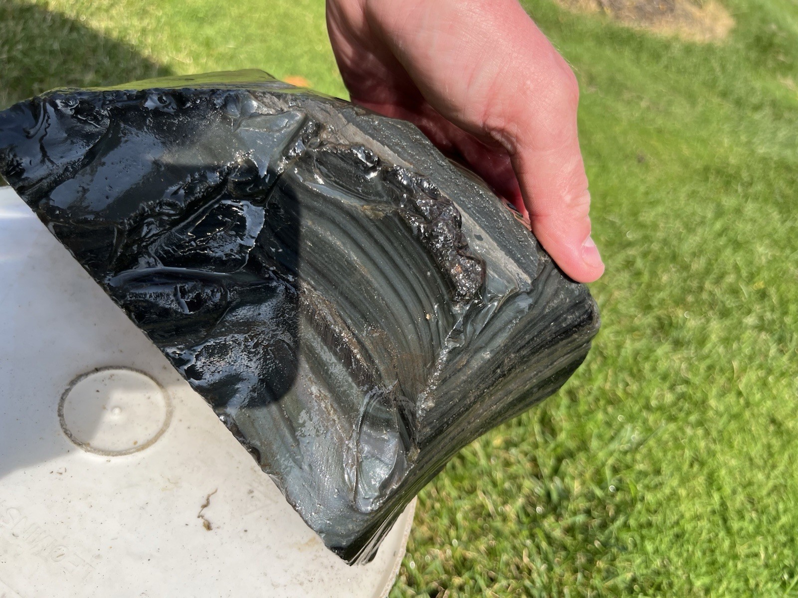 10lb Natural Rough Rainbow Obsidian Crystal Volcanic Stone Mineral Beautiful!