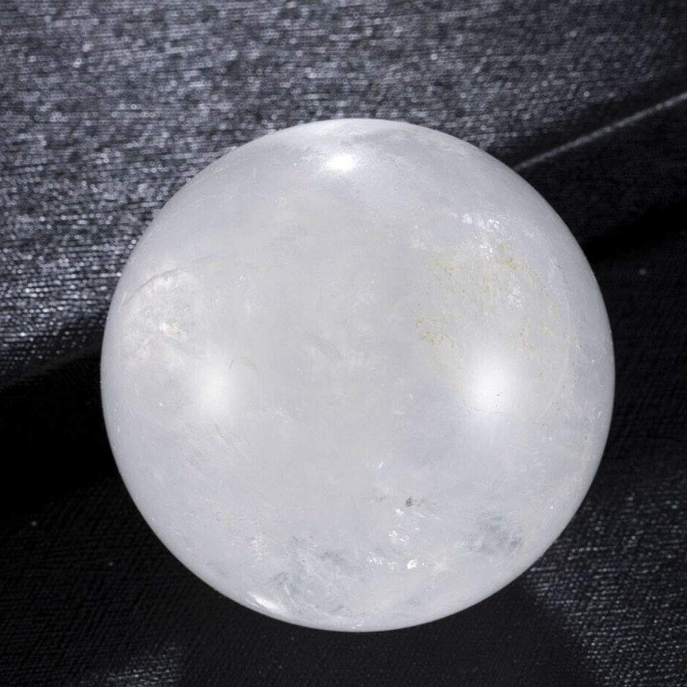 Wixine 1Pcs 35-40Mm Rare Clear Natural Rainbow Large Quartz Crystal Sphere Ball