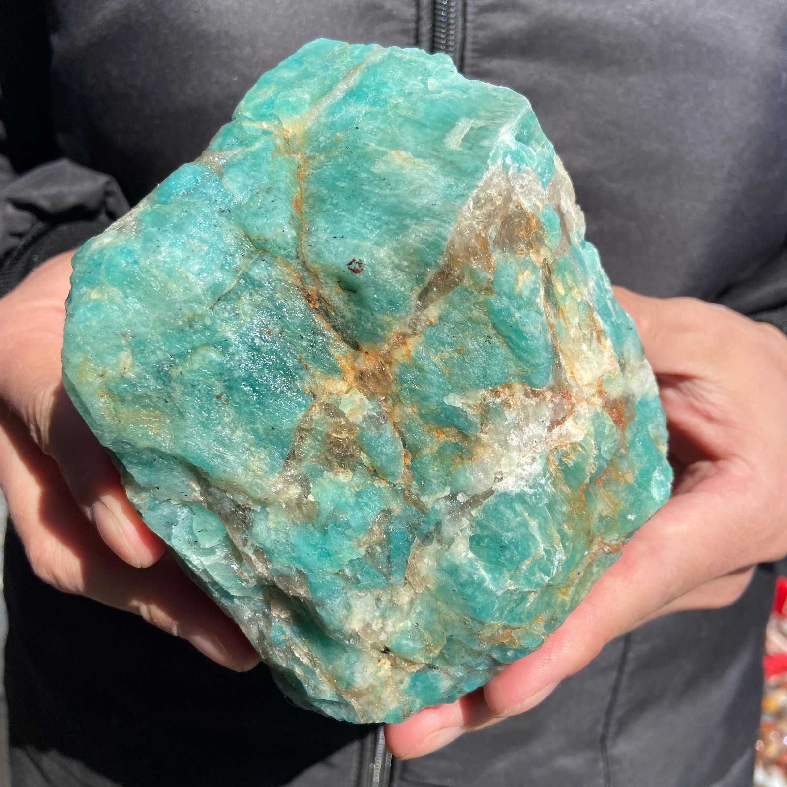 1.54kg Wholesale High Quality Natural Raw Green Aventurine Rough Crystal Mineral