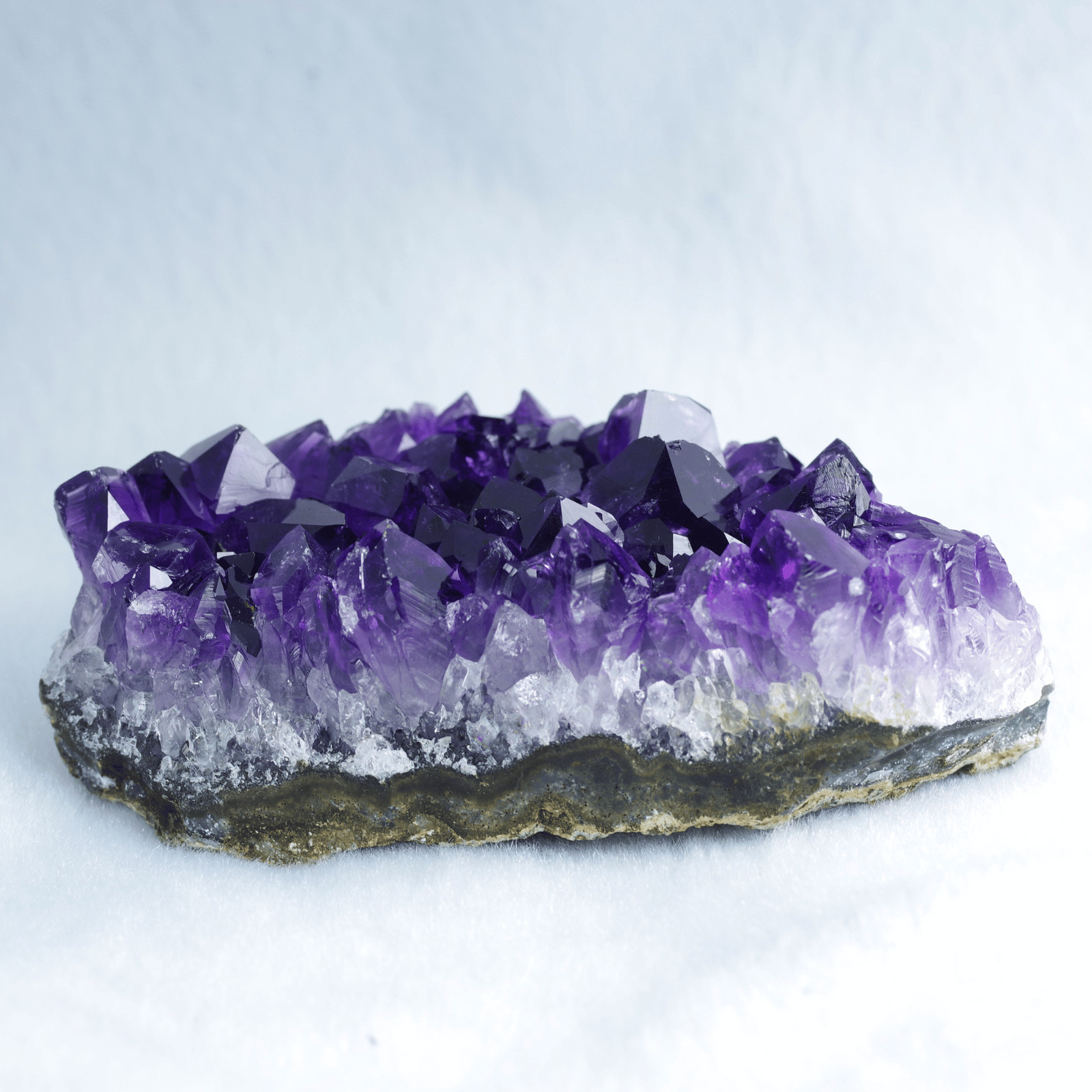 Natural Amethyst Geode Cluster Raw Quartz Crystal Healing Stone Specimen Home