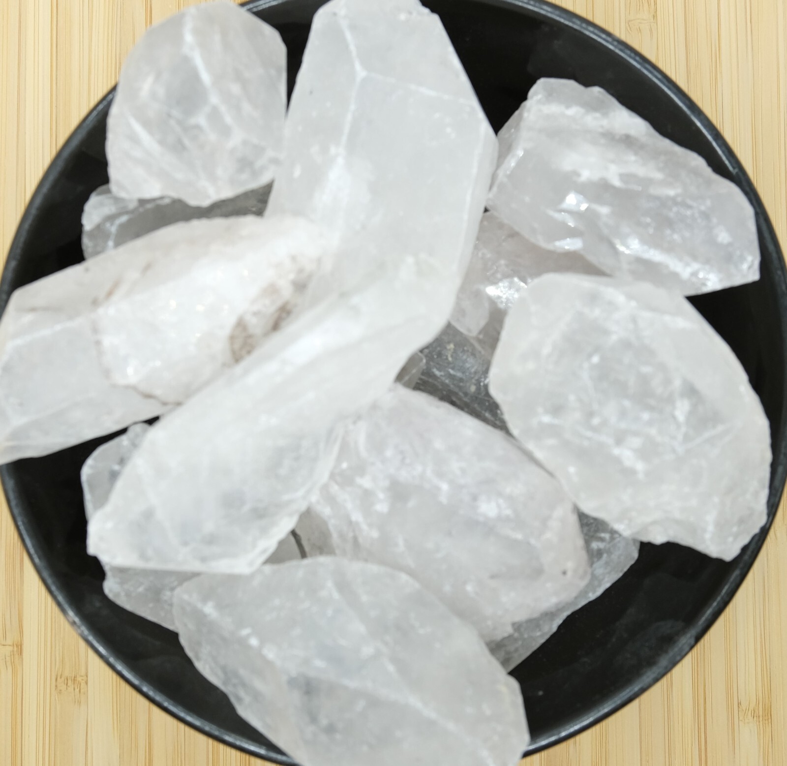 Natural Clear Quartz Crystal Points
