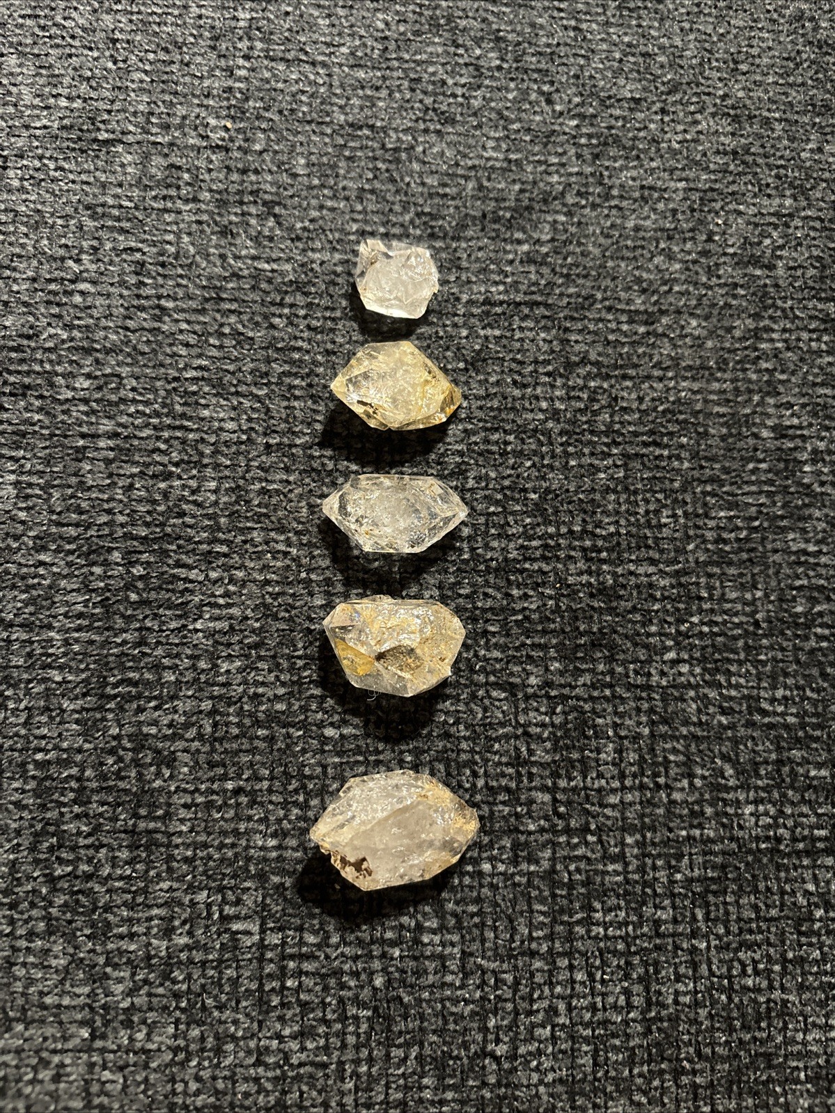 Herkimer Diamond Quartz Crystals Mixed Lot High Quality 10pc 2.01oz Combined